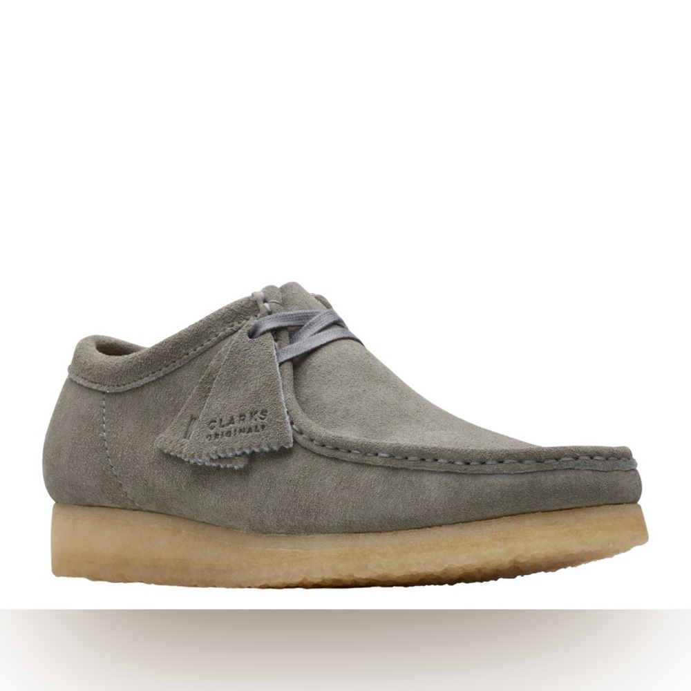 Clark’s Wallabee Grey Suede